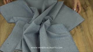 Stripe Chambray Fabric