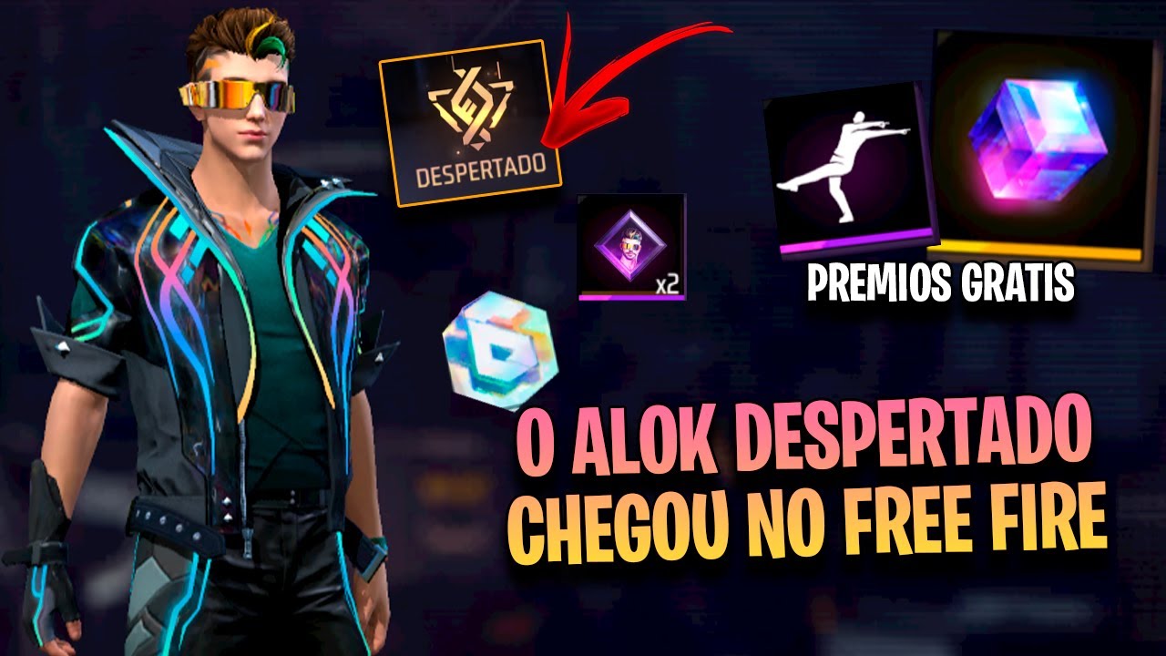 6° aniversário do Free Fire terá Despertar do Alok, recompensas