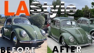 Transformation of a split window Vw