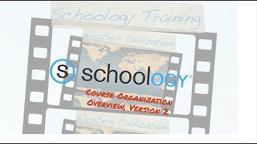 Schoology Course Organization Version 2, May 2018
