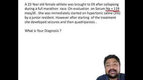 Demylination Syndrome - Short Clinical Case Study