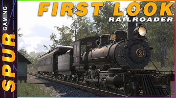 Our Railroad Empire Begins! First Look at Railroader Train Simulator