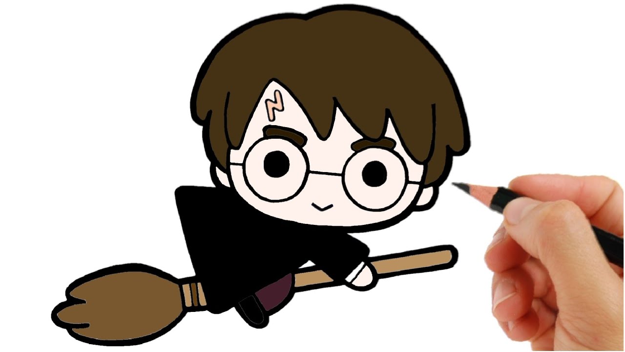 HOW TO DRAW HARRY POTTER - YouTube