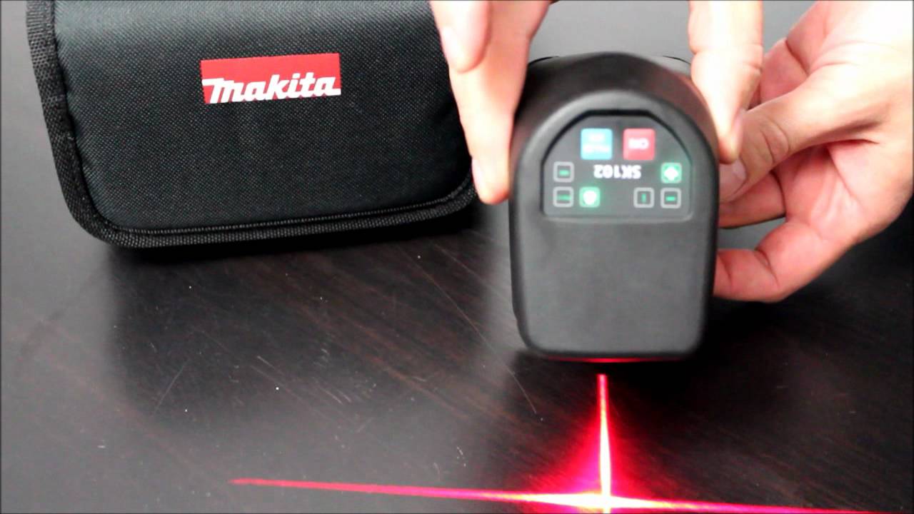 Makita SK102Z kereszt lézer Unboxing Gépdepo YouTube