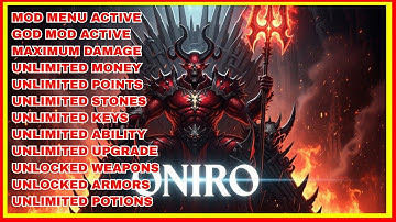Oniro Mod APK v1.3.8 (Unlimited Money/Mod Menu/God Mod/Skill/Weapons)