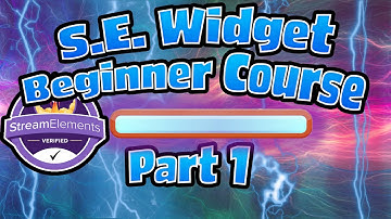 Stream Elements: Custom Twitch Goal Bar Widget SVG Coding Basics