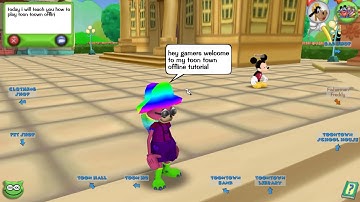 how to play toon town offline