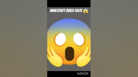 Minecraft build hack 😱#minecraft #subscribe #viralshort #shorts