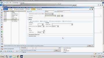 General Ledger Entries In AX 2012 R3