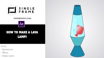 How to make a Lava Lamp using Adobe Aftereffects