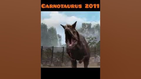 Evolution of Carnotaurus #Shorts #Evolution
