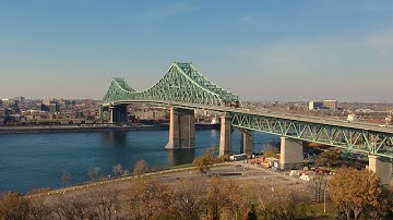 Drone Footage DJI Spark - Parc Jean Drapeau Montreal and Jacques Cartier Bridge