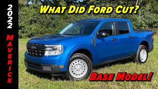 What Is and Isn't On The Base Maverick | 2022 Ford Maverick