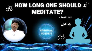 How Long Should One Meditate? | Ramu OU | Spiritual Science Ep-4 | PMC English screenshot 5