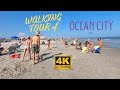 OCEAN CITY Boardwalk Walking Tour (Nj) 4K