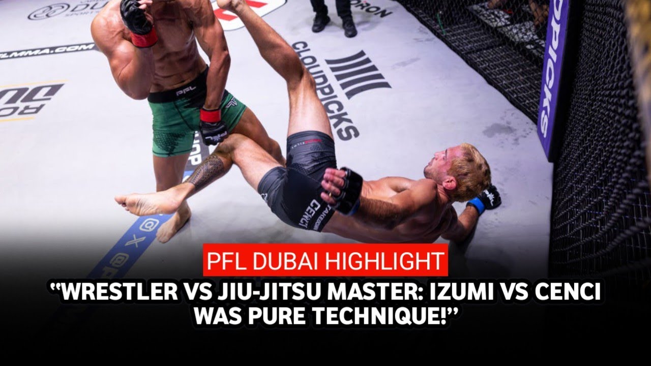 Результаты PFL Dubai: мастер-класс по борьбе Такеши Изуми | Как остановить эксперта по приёмам