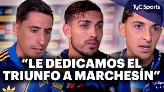 The words of Paredes, Merentiel and Brey: “We’ve been playing well for a while now” 🗣️