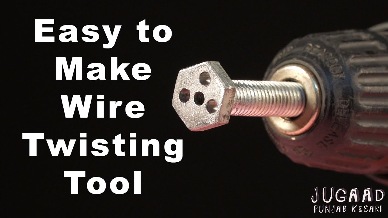 Easy to Make Wire Twisting Tool 
