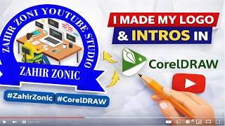 I Made My Logo &amp; INTROS in CorelDRAW – Here’s How 🎨