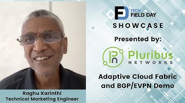 Adaptive Cloud Fabric and BGP/EVPN Demo with Pluribus Networks