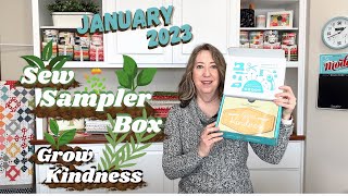 January 2023 Sew Sampler Box