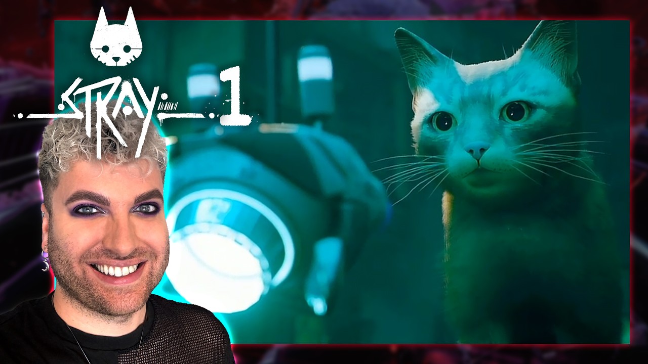 This Kitty Has Discovered A Robot Slum?! | Stray | Part 1 - YouTube