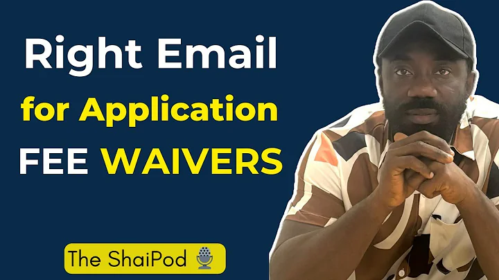 How to Get Application Fee Waivers from U.S. Universities