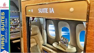 NEW Emirates First Class SUITE aboard the 777-300ER