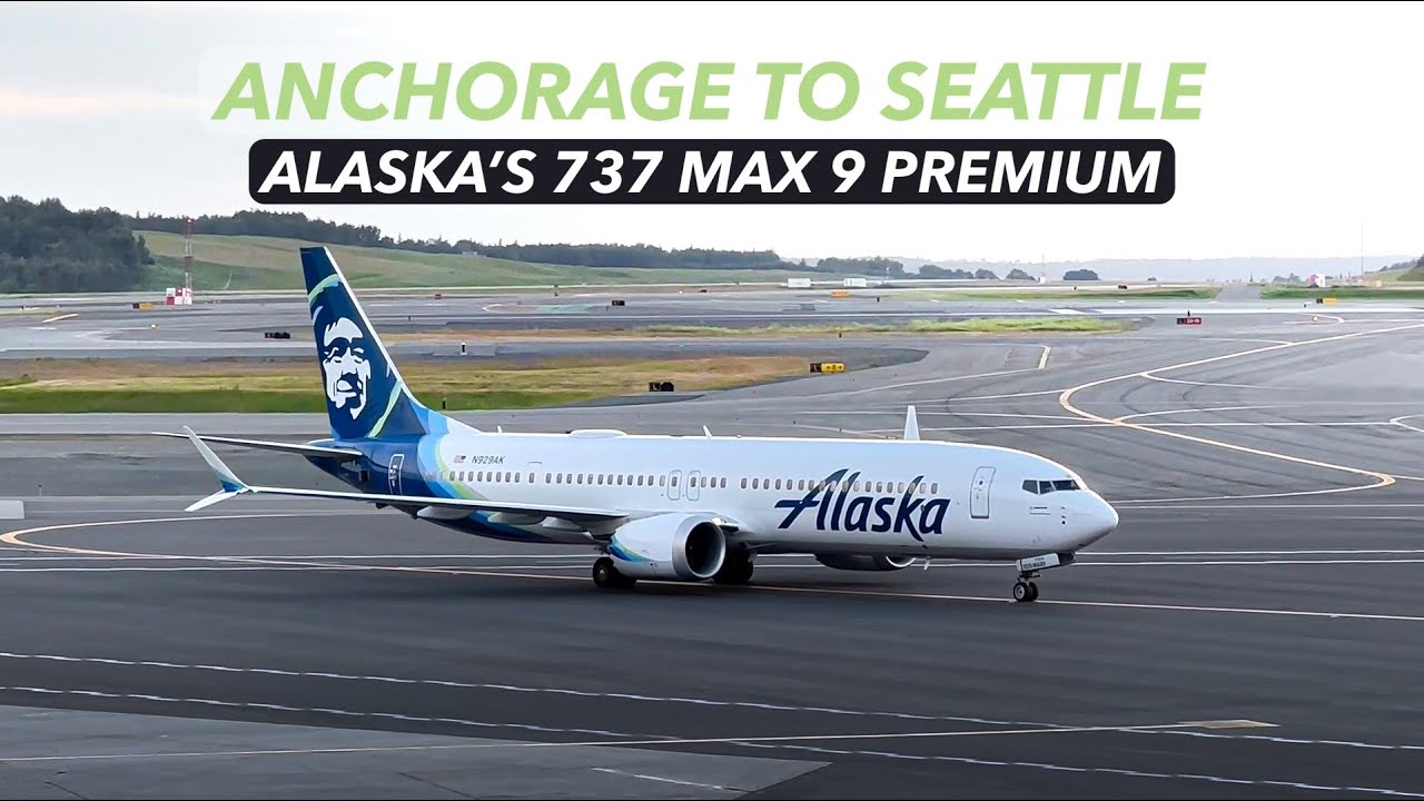 Alaska Airlines 737 MAX 9 Premium Class - Anchorage to Seattle - TRIP REPORT