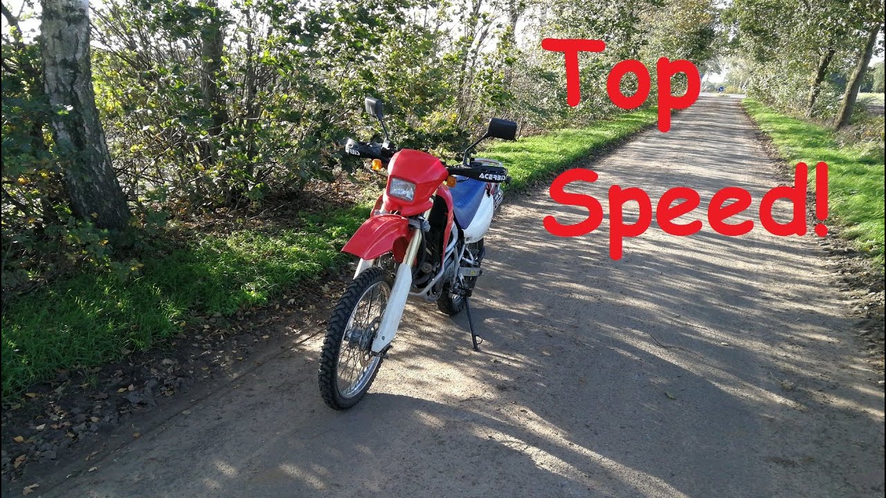 Hyosung XRX 125 Top Speed! (Stock - Original - bj 2005) - YouTube