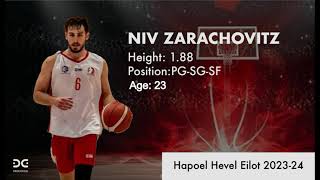 NIV ZARACHOVITZ Eilot 2023 24 Highlights