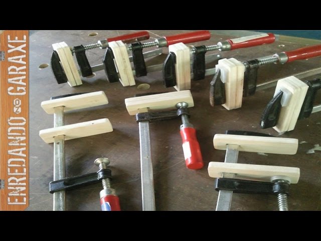 Solución sargentos de carpintería baratos. Fix cheap woodworking clamps 