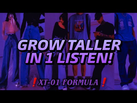 ⚠️XT-01☣️ WARNING❗❗ EXTREMELY GROW 10 INCHES TALLER OVERNIGHT {extreme height growth subliminal}
