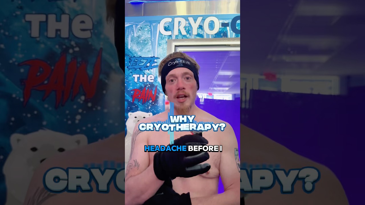 Why people do cryotherapy? How cryotherapy helps? ❄️💙
