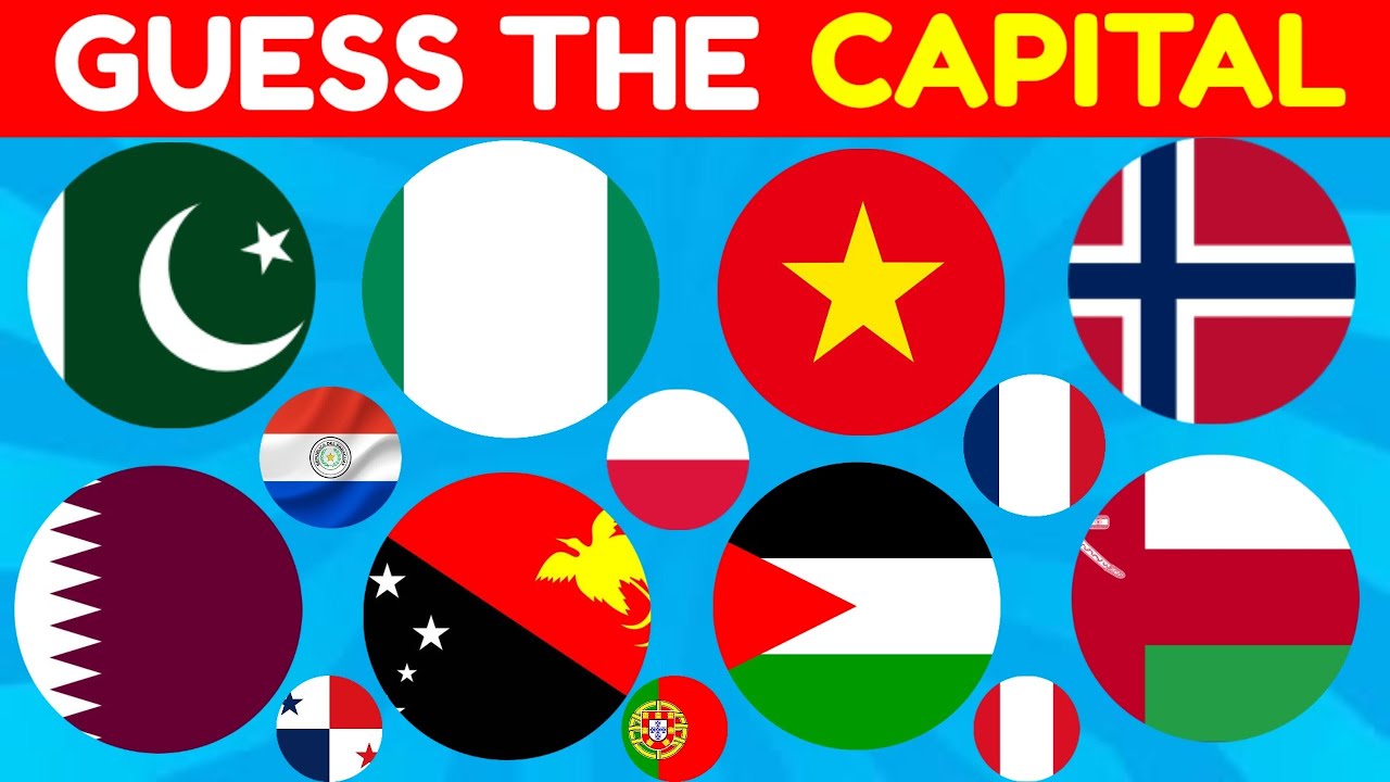 GUEES THE CAPITAL OF THE COUNTRY CAPITAL COUNTRY QUIZ ( PART 2