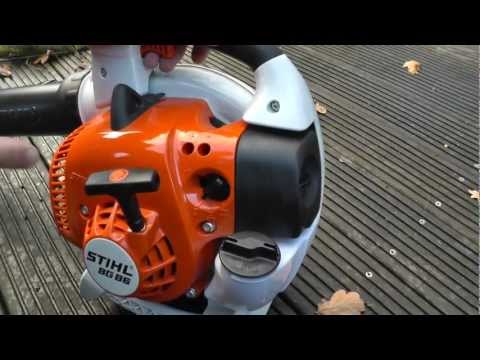 Stihl BG 86 Start Up