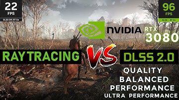 The Witcher 3: NEXT-GEN | Ray Tracing vs DLSS 2.0 | RTX 3080 | 4K