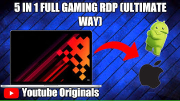 [5 In 1] Full Gaming RDP (ULTIMATE WAY) | Terminator Free RDP | rdp | vps | gpu rdp