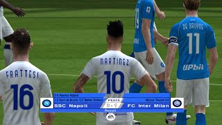 PES 6 New (Serie A) Napoli 3-1 Inter Milan (Saturday 10-25-25)