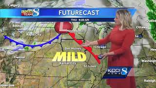 Videocast: Enjoy mild days before wintry mix arrives