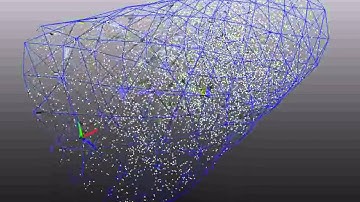 3D fluid simulation in tetrahedral mesh using PIC/FLIP method