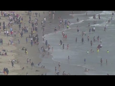 LA County beach warnings