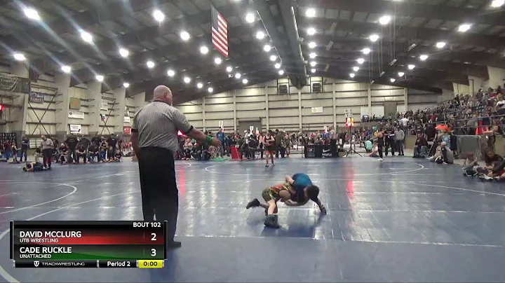 10U 53 Cade Ruckle Unattached Vs David Mcclurg UTB...