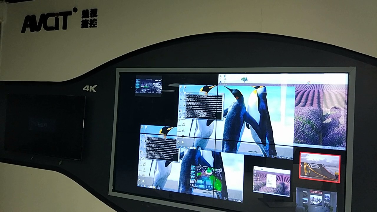 Push video source  to any area by OSD hotkey