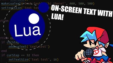 On-Screen Text with LUA in Psych Engine | FNF Psych Engine LUA #4