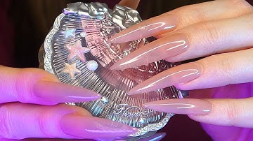 ASMR Scratching on Ridges | with Scratchy Tapping | No Talking
