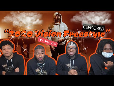 Americans React To Potter Payper - 2020 Vision Freestyle | Potterpayper