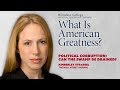 "Political Corruption: Can the Swamp Be Drained?" - Kimberley Strassel