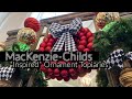 MacKenzie-Childs Inspired DIY Ornament Topiaries