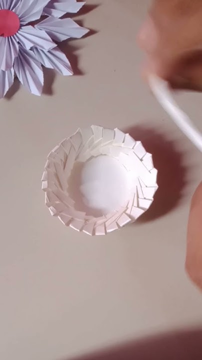 how-to-make-easy-flower-pot-with-paper-cup-craft-diy-reusable-reuse